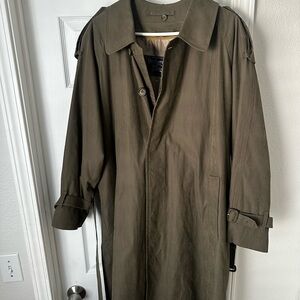 Burberry Khaki Trench Coat
